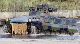 Германия изпрати на Украйна 10 бронирани машини Marder боеприпаси за