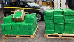 Италианската полиция иззе 1 тон кокаин който е бил скрит