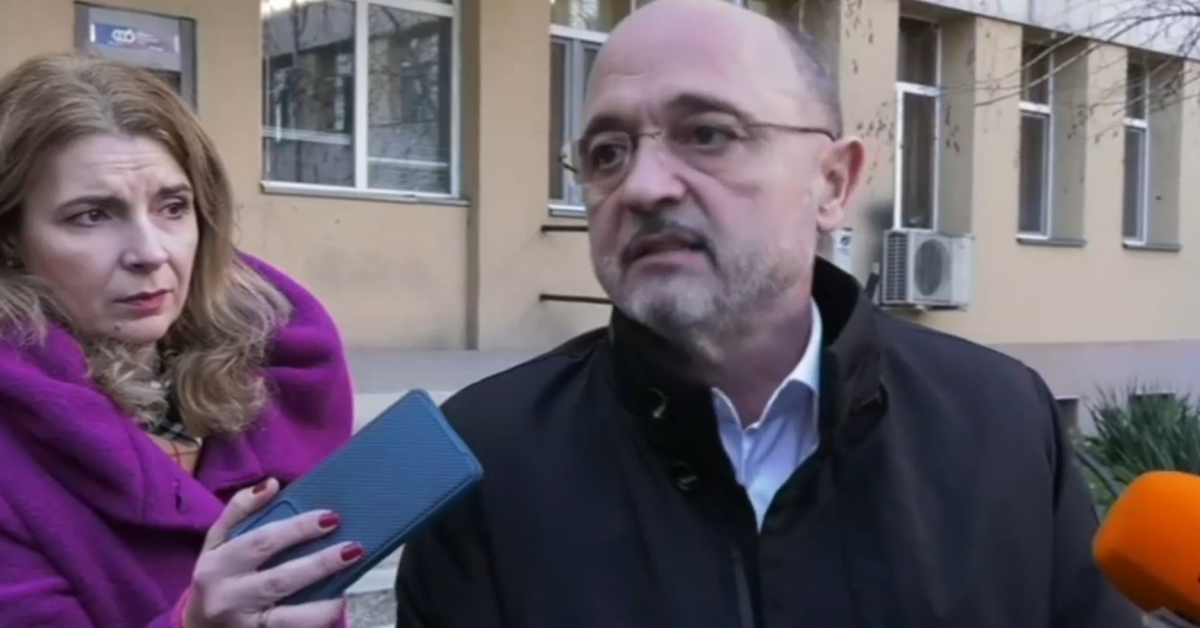 Министърът на здравеопазването д-р Асен Меджидиев дава информация за недотига
