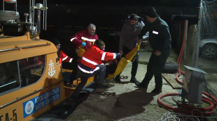 Катер на Морска администрация транспортира до Варна късно снощи пострадал