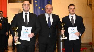 Министърът на вътрешните работи Иван Демерджиев връчи наградата Полицай на