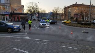 Шофьор блъсна жена която пресичала на пешеходна пътека в Благоевград