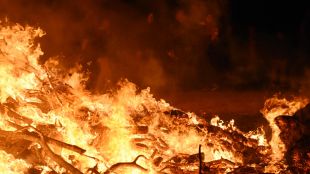 Голям пожар е избухнал  в Сакар планина в землищата на