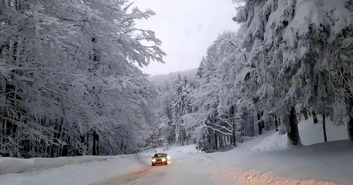 550 снегорина почистват пътните настилки в районите със снеговалеж, за