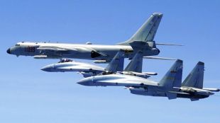 Тайван съобщи днес за масово навлизане на китайски военни самолети