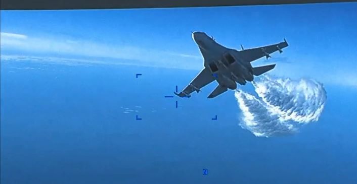 Военновъздушните сили на САЩ публикуваха видеозапис, запечатал моментът на вчерашния