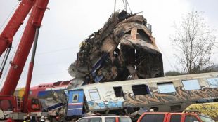 Гръцките власти съобщиха днес че всички тленни останки от влаковата