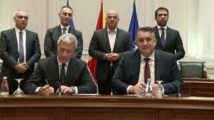 Правителството на Република Северна Македония подписа договора за строителството на