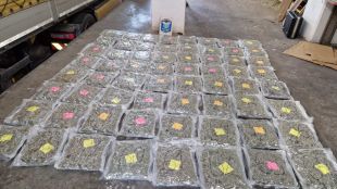 Близо 40 кг марихуана откриха митническите служители на МП Капитан