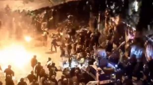 Сблъсъци и арести в столицата на Тбилиси До размириците се