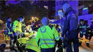 Трагичен инцидент в МадридДвама души загинаха а други десет бяха
