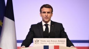 Френският президент Еманюел Макрон заяви че основната задача в конфликта между