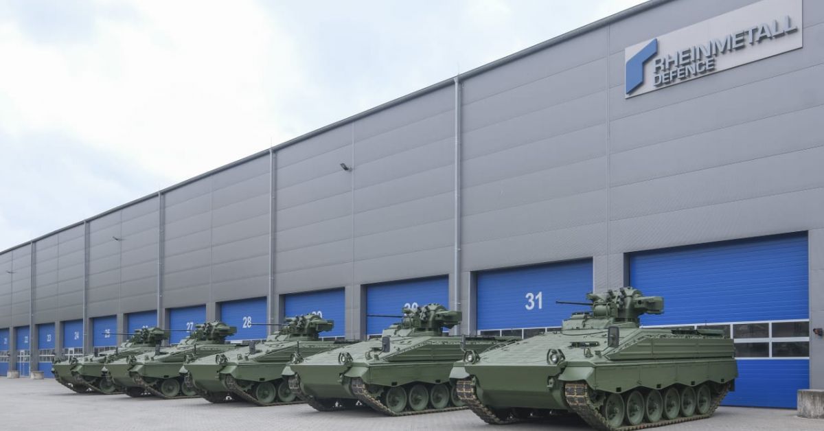 Германската оръжейна компания Райнметал съобщи днес, че ще отвори ремонтно-логистичен