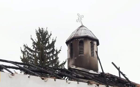 150-годишна църква във Вършец изгоря в нощта на Лазаровден срещу