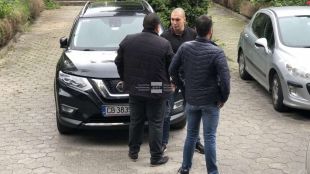Екип на ГДБОП арестува Кристиян Христов пред сградата на БТА