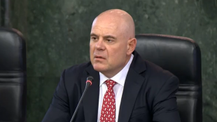 Главният прокурор Иван Гешев с изявление в Съдебната палата след