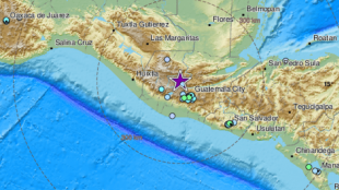 Земетресение с магнитуд 6 1 по Рихтер е регистрирано в Гватемала