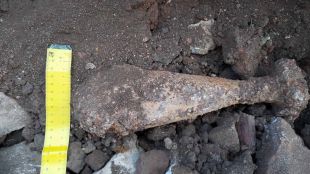 Минохвъргачен изстрел е открит при изкопни работи в Малко Търново