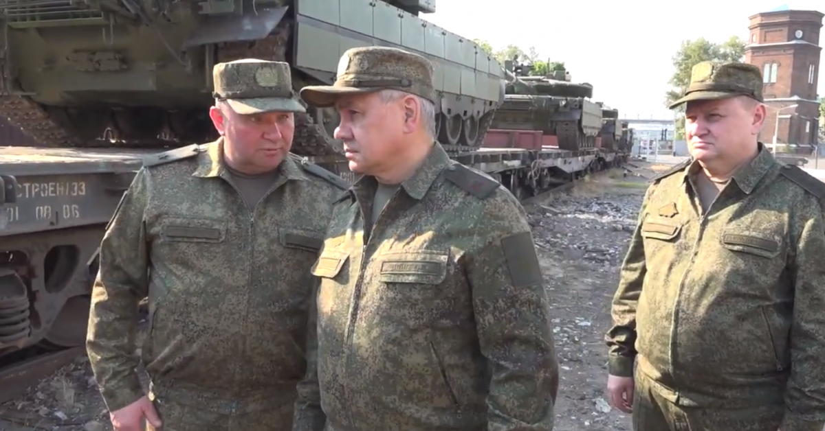 Руският министър на отбраната Сергей Шойгу поиска повече танкове от