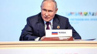 Съобщи го Путин на форума в Санкт ПетербургЗеленски вече отхвърли