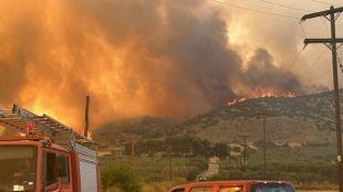 Експлозията бе причинена от горските пожариПревантивно преместиха изтребители Ф 16Крайбрежният град