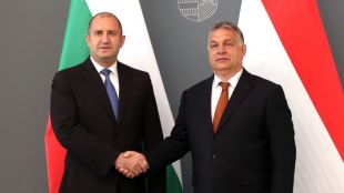 Държавният глава Румен Радев и министър председателят на Унгария Виктор Орбан