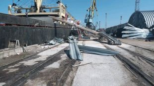 Около 30 кораба са на котва край ключовото украинско пристанище