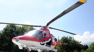 Първият хеликоптер за медицинско спасяване който ще е наличен в