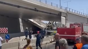 Трагедия в Патра след срутването на част от мост като