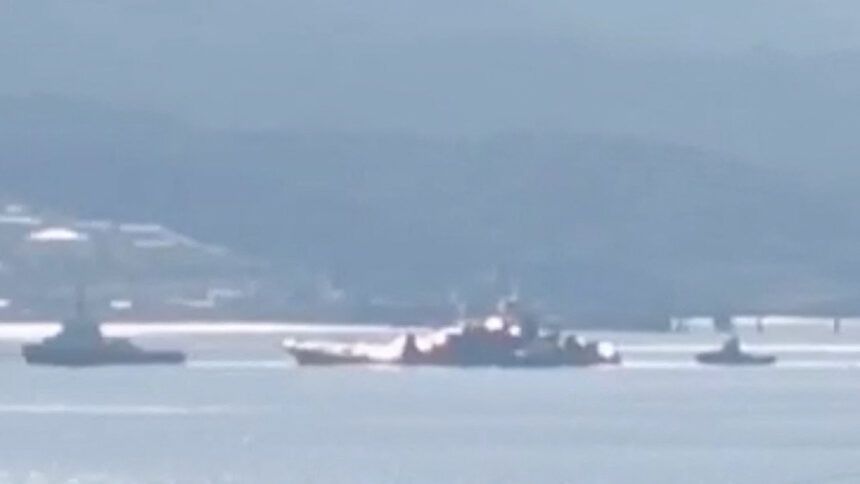 Нападение по военноморска база в НоворосийскУкрайна не пое отговорност, Москва
