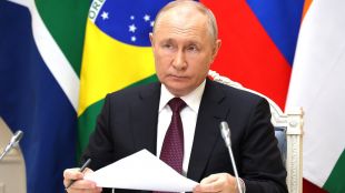 Президентът на Русия Владимир Путин изпрати поздравителна телеграма до лидера