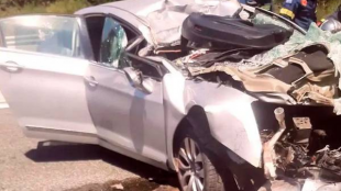При зловеща автомобилна катастрофа на магистралата Солун Серес две непълнолетни деца