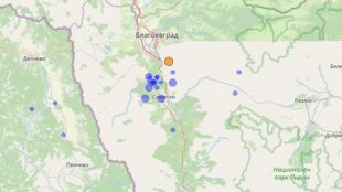 Земетресение с магнитуд 3 8 разлюля Благоевград Това съобщиха от Националния