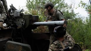 Групата на руските войски Запад с артилерийски огън прекъсна ротацията