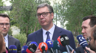 Сръбският президент Александър Вучич заяви след срещите в Брюксел че
