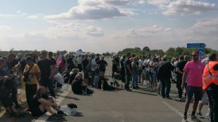 Миньорите решиха: Блокадата на магистрала "Тракия" остава