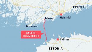 Подводният газопровод свързващ Финландия и Естония е бил повреден а