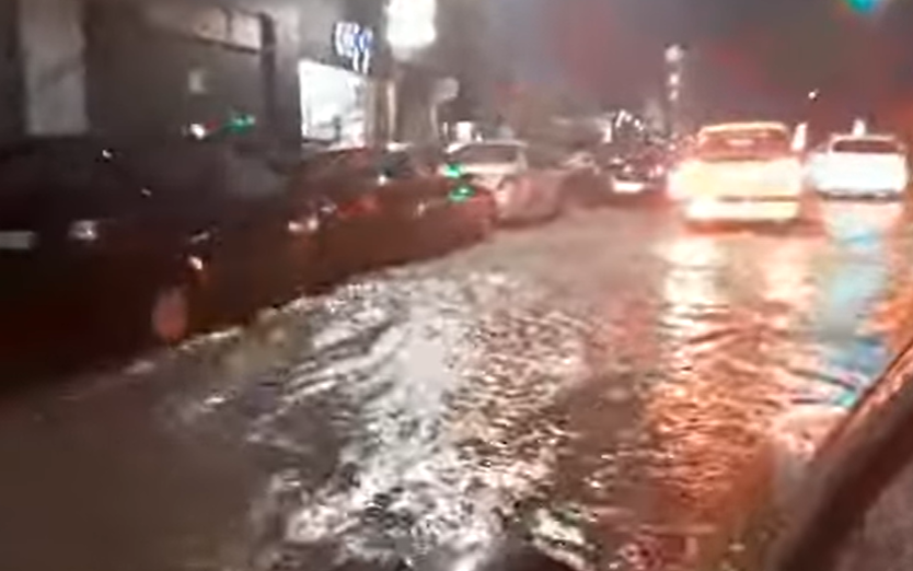 Проливните дъждове в Патра и в други райони на Западна