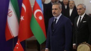 Турският външен министър Хакан Фидан каза че онези които подкрепят