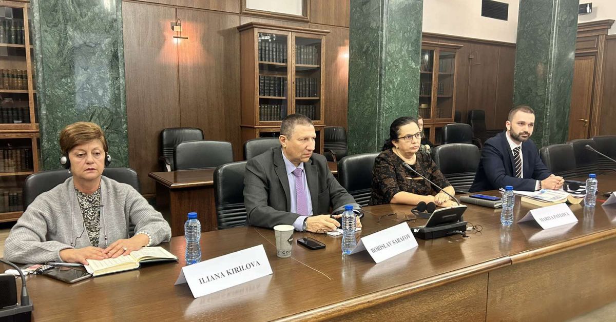 И.ф. главен прокурор Борислав Сарафов се срещна с представители на