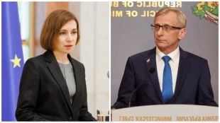 Премиерът акад Николай Денков и президентът на Молдова Мая Санду