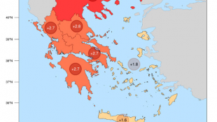 Октомври е бил най топлият в Гърция от 15 години съобщи