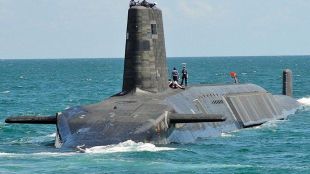 Ядрена подводница от клас Vanguard на британския флот почти потъна