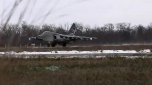 МО на Русия: Екипажи на Су-25 удариха опорни пунктове на украинската армия в Донецко направление