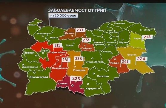 Грипна епидемия блокира 1/3 България - Труд