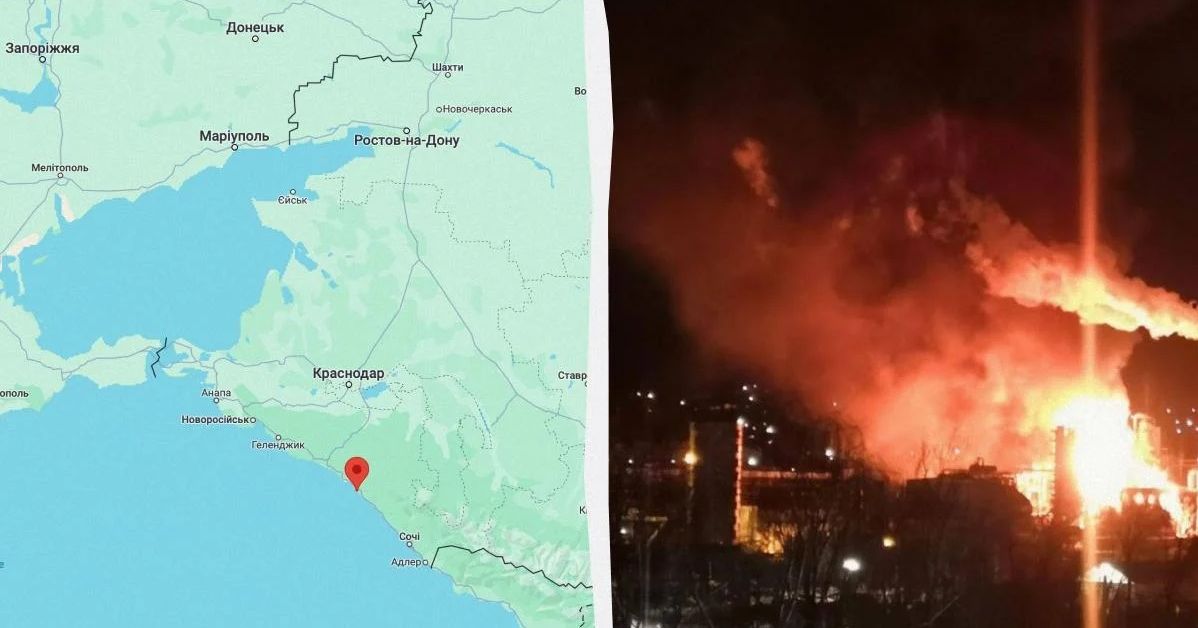 Пожар е избухнал в голяма петролна рафинерия в руския пристанищен