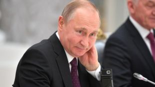 Кандидатът за президент на Русия и настоящ държавен глава Владимир