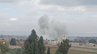 Израелските въоръжени сили удариха център в Дамаск където се смята