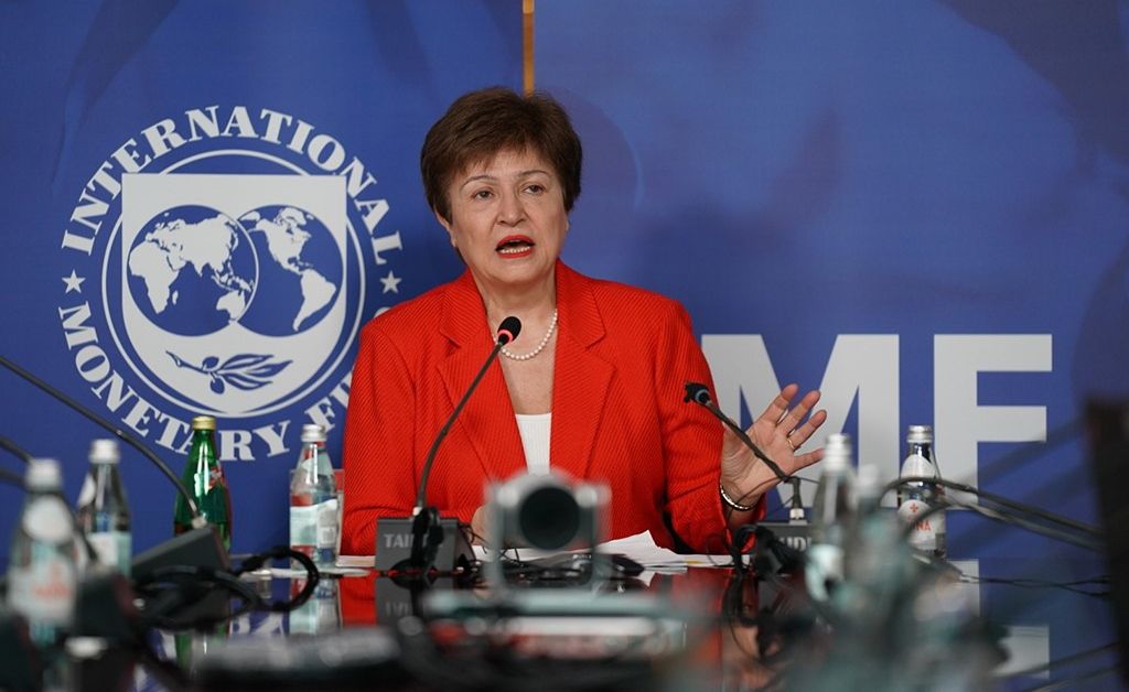 Управляващият директор на Международния валутен фонд (МВФ) Кристалина Георгиева е