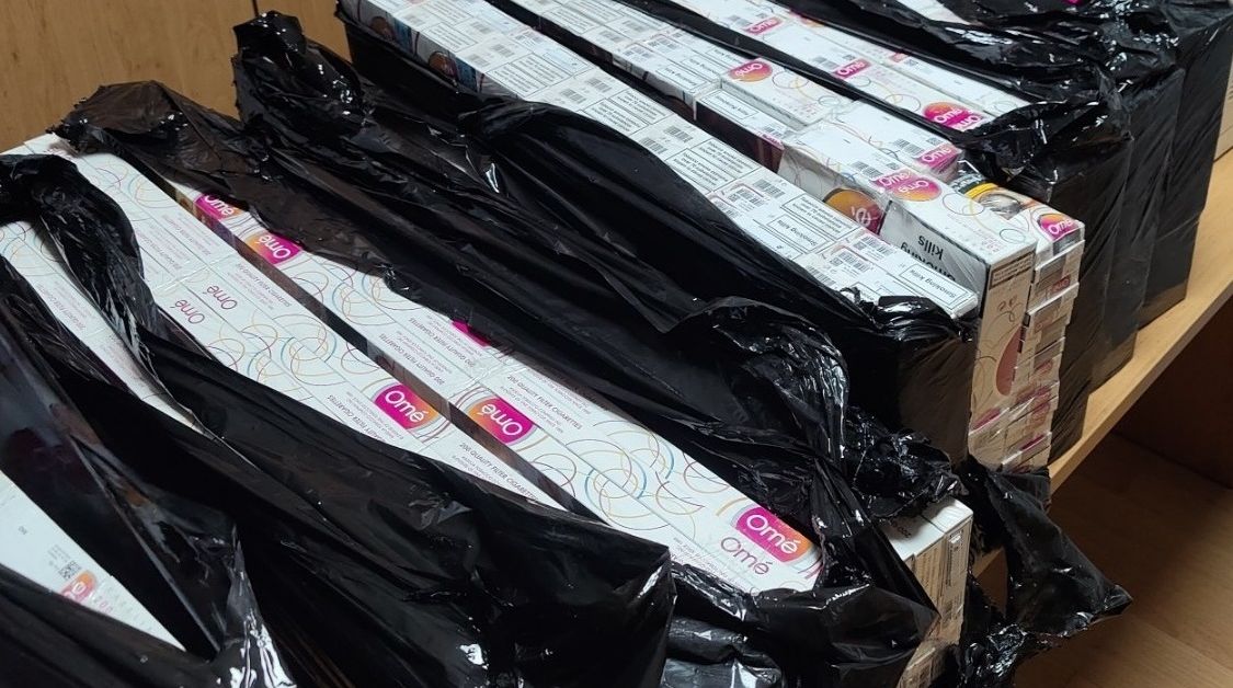 40 000 къса (2000 кутии) контрабандни цигари откриха митническите служители